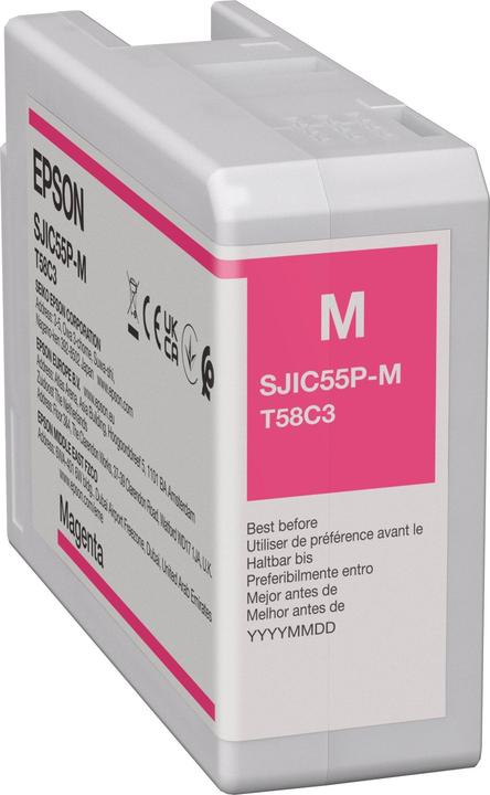 Actual product image Epson Tinte magenta 80ml CW D6000/6500 (M)