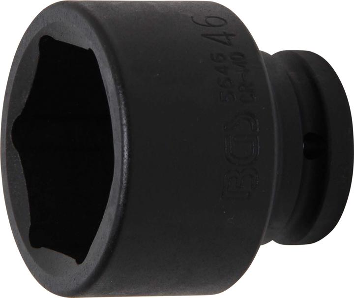 BGS Impact Socket, Hexagon 20 mm (3/4") Drive 46 mm (46 mm)