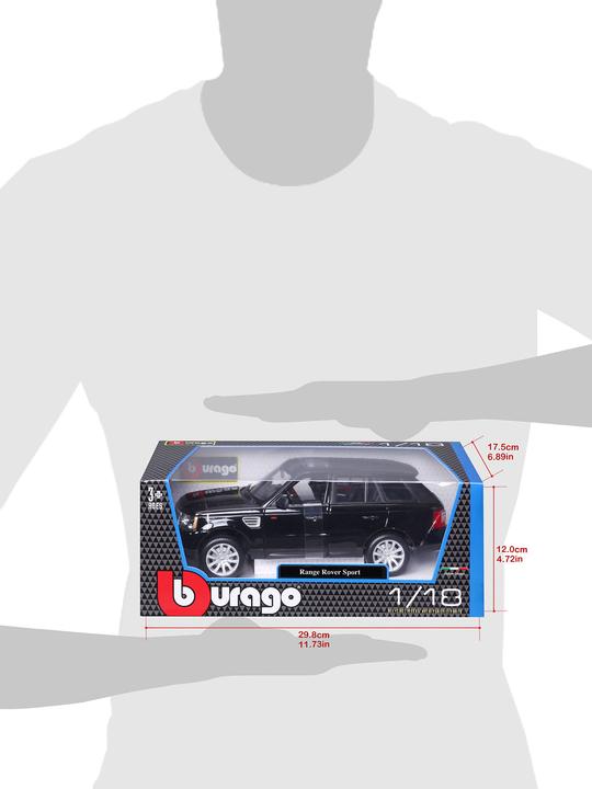 Actual product image Bburago Range Rover Sport