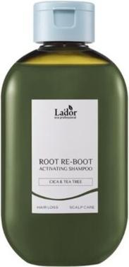 Actual product image La'dor Lador Root Re-Boot Activating Shampoo with Cica & Tea Tree 300ml (300 ml, Liquid shampoo)