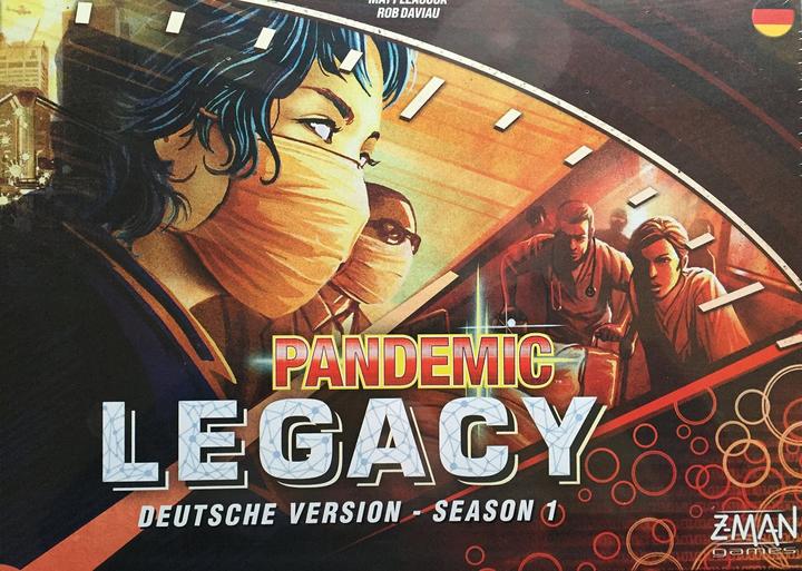 Actual product image Asmodée Pandemic: Legacy - Season 1 Red (German)