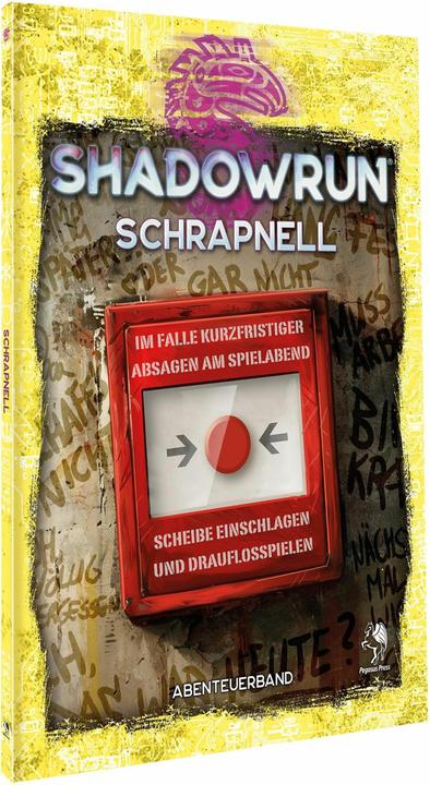 Produktbild Pegasus Shadowrun: Schrapnell (Softcover) (Deutsch)