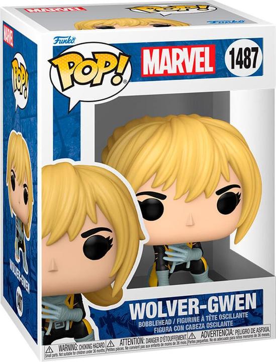 Actual product image Funko POP! Marvel GwenVerse: Wolver-Gwen (1487)