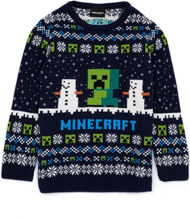 Minecraft Pullover Weihnachtliches Design (158, 164)