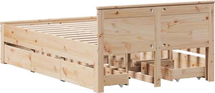 Immagine prodotto VidaXL Letto senza materasso con testiera (180 x 200 cm)