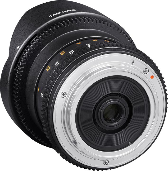 Image du produit Samyang V-DSLR 8mm T/3.8 UMC Fish-Eye CS II Lens for Sony A, Black (Sony A, APS-C / DX)