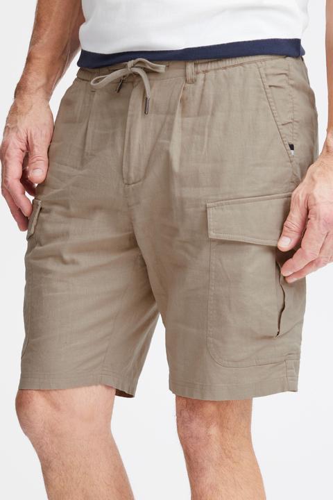 Actual product image FQ1924 FQHenry linen cargo shorts 21900624 (L)