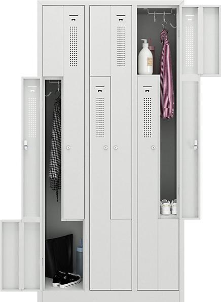 Produktbild eurokraft basic Z-Schrank (87 cm, 180 cm)
