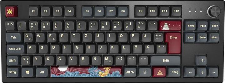 Produktbild Montech MKey TKL Darkness Gaming Tastatur - GateronG Pro 2.0 Brown (DE, Kabelgebunden)