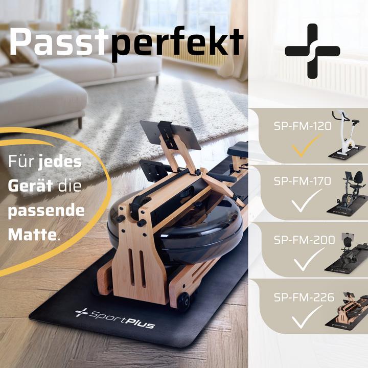 Actual product image Sportplus Floor protection mat, underlay mat 120 cm (0.60 cm)