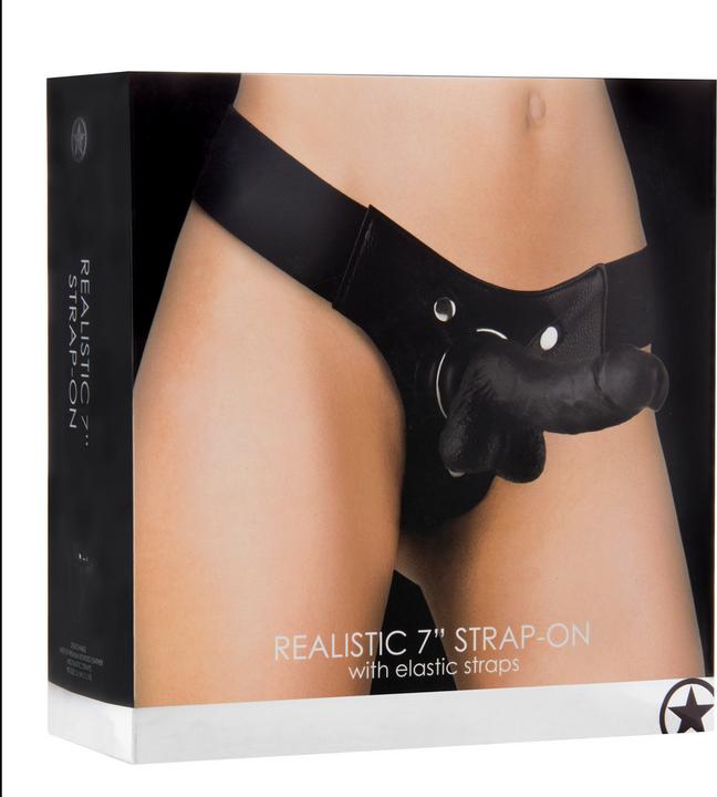 Produktbild Ouch! Realistic - 7 Inch - Strap-On