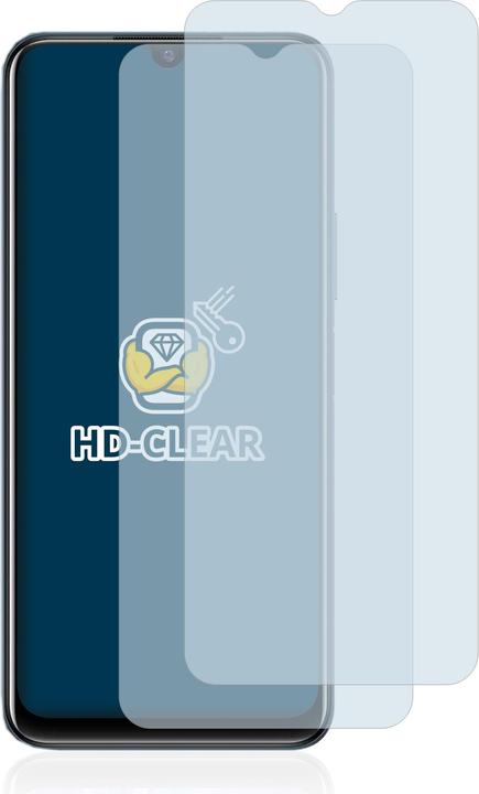 Actual product image BROTECT Screen Protector Clear (2 Piece, Vivo Y21)