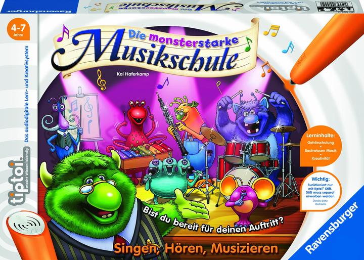 Actual product image tiptoi The monstrously powerful music school (German)