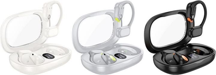 Actual product image Hoco Wireless headphones wireless earphones bluetooth TWS EA1 gray (ANC, 10 h, Wireless)