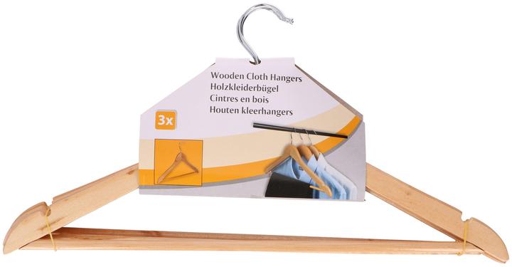 Image du produit Champ Cintre - set de 3 pcs. en bois (3 x)