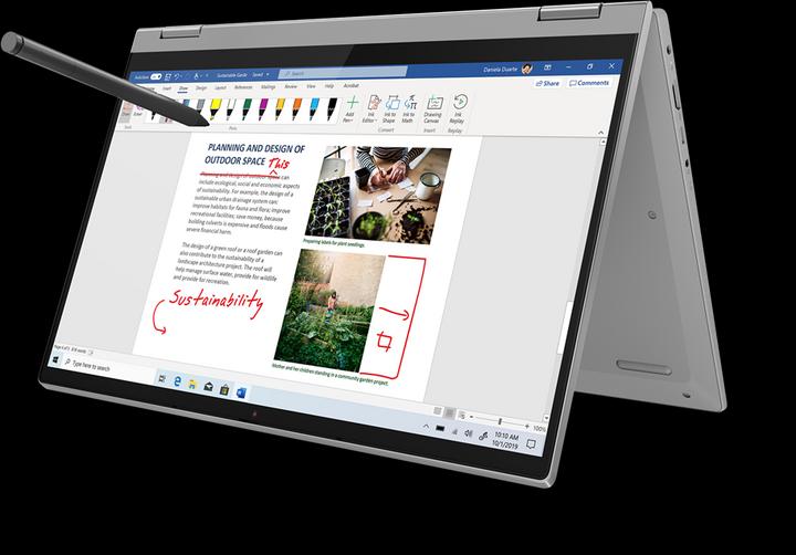 Actual product image Lenovo IdeaPad Flex 5 14ALC05 82HU - Flip design - Ryzen 7 5700U / 1.8 GHz - Win 10 Hom (15.60", AMD Ryzen 7 5700U, 16 GB, 512 GB, DE)