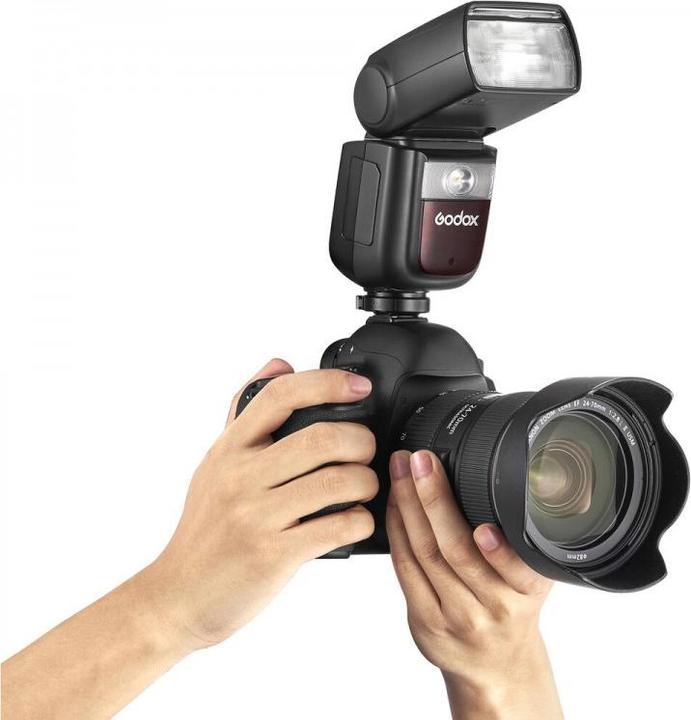 Actual product image Godox V860III Aufsteckblitz mit TTL, Nikon für Nikon (Plug-on flash, Nikon)