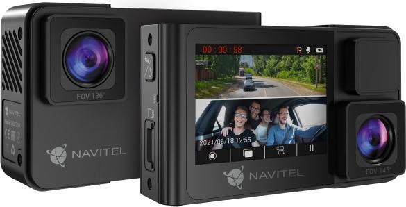 Produktbild Navitel RS2DUO Dashcam (Eingebautes Mikrofon, Eingebautes Display, Bluetooth, WLAN, Full HD)