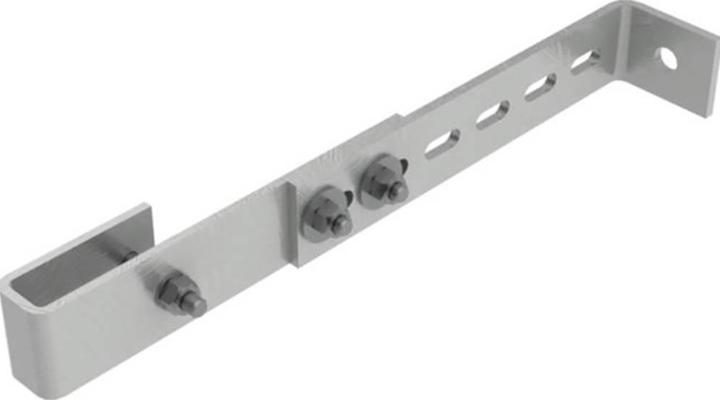 Productafbeelding Munk Muurbeugel, verstelbaar, gegalvaniseerd staal (Steigers, 30 cm)
