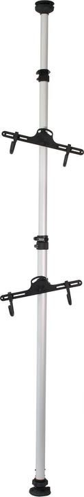 Wiltec Telescopic bike rack 2 bikes 160-340cm 40kg hanging system stand