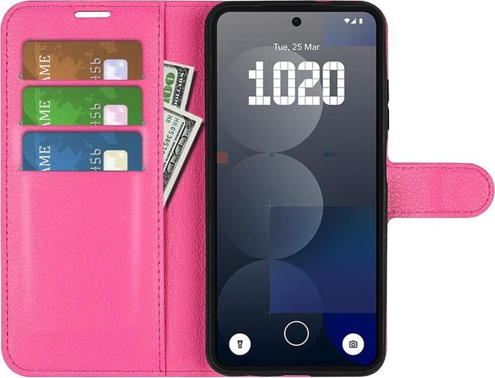 Actual product image Cover-Discount Nothing Phone (3a) Pro - Leder Etui Hülle (Nothing Phone (3a) Pro)
