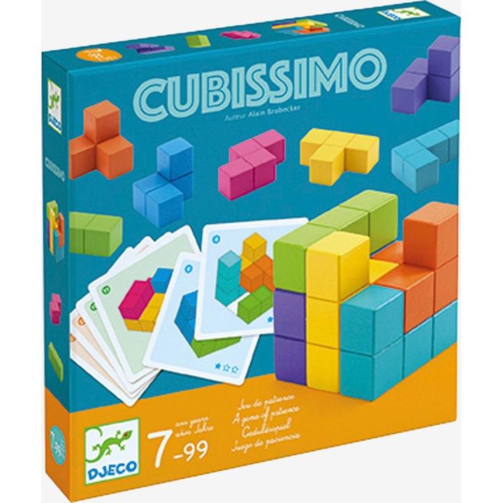 Actual product image Djeco Cubissimo (German, French, Italian, English)