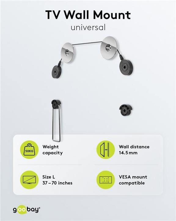 Image du produit Goobay EasyMount (Mur, 70", 50 kg)