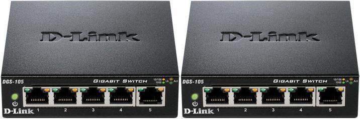 D-Link DGS-105 - Lot de 2