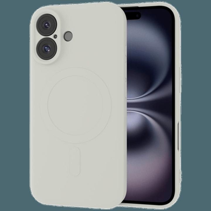 Produktbild Just in Case TPU Back Cover Weiss Magnetisch Apple iPhone 16 (Apple iPhone 16)