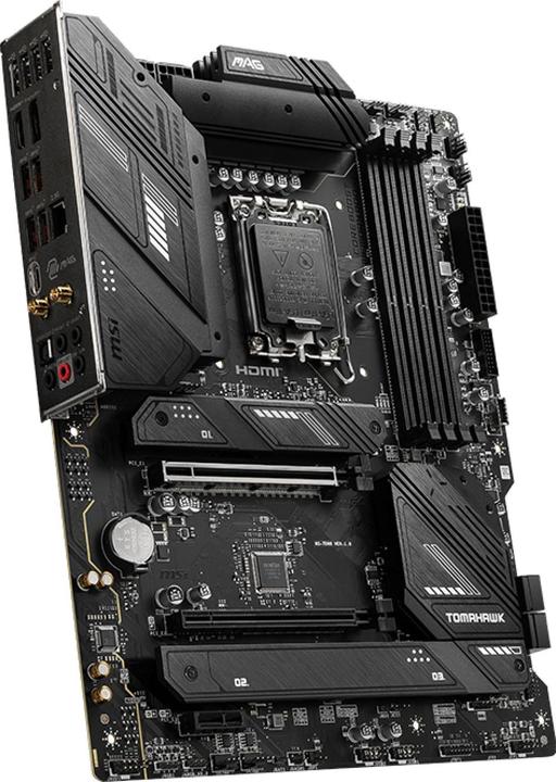 Produktbild MSI MAG B760 TOMAHAWK WIFI DDR4 (LGA 1700, Intel B760, ATX)
