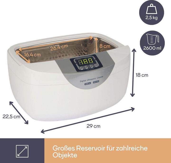 Productafbeelding Velleman Vtusc3 (35 kHz, 2600 ml)