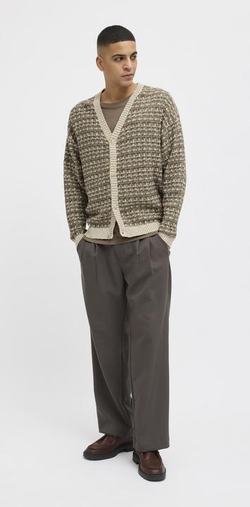 Produktbild Jack & Jones All Over Print Strickjacke Strickjacke (M)