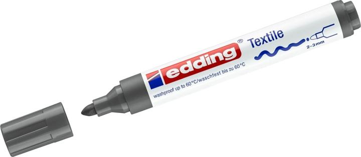 Produktbild Edding Textil Marker (Grau, 2 mm, 1 x)