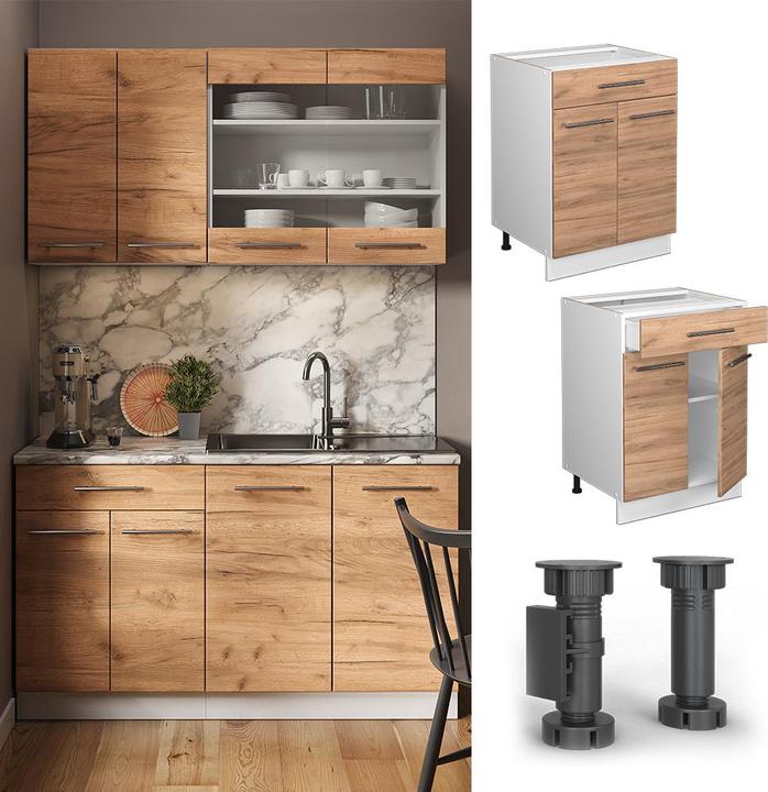 Produktbild Vicco Küchenunterschrank Fame-Line (60 x 82 x 60 cm)