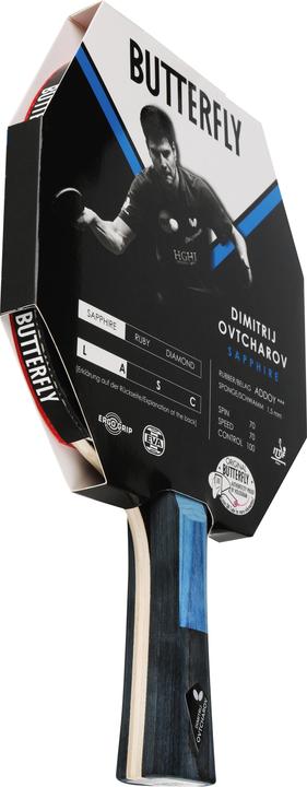 Actual product image Butterfly Racket Ovtcharov Sapphire
