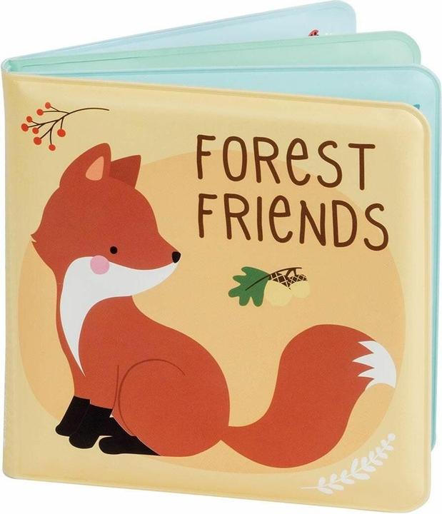 A Little Lovely Company Bath book BTBBFO08 fox 120x120x30 mm