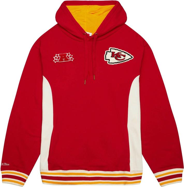 Immagine prodotto Mitchell & Ness Felpa con cappuccio French Terry Kansas City Chiefs - M (M)