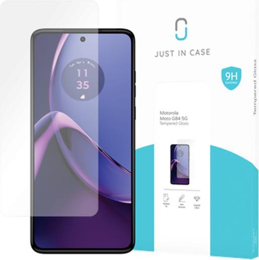 Immagine prodotto Just in Case Protezione dello schermo in vetro temperato trasparente Motorola Moto G84 (1 Pezzo/i, Motorola Moto G84)