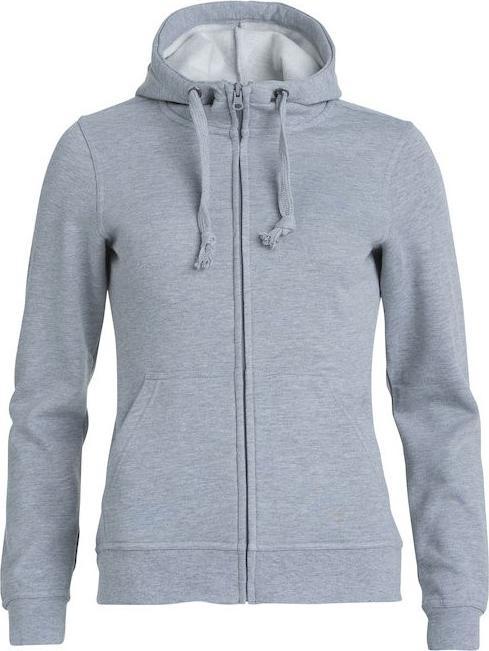 Clique Hoodie mit durchgehendem Reissverschluss