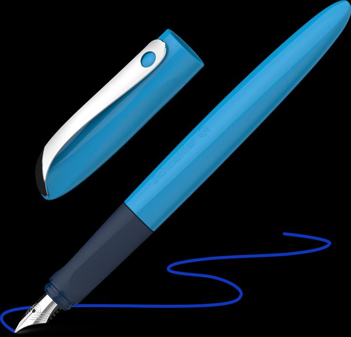 Produktbild Schneider Schreiblernfüller Wavy A blau (Blau, 1 x)