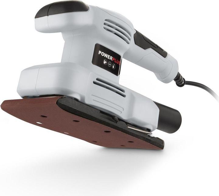 Image du produit Powerplus Ponceuse vibrante 150W - 1 Acc. (Ponceuse vibrante, 150 W)