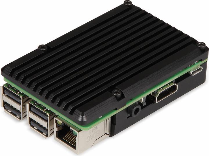 Produktbild Joy-it RPI CASE Alu 07 Gehäuse für Raspberry Pi 3 Alu schwarz