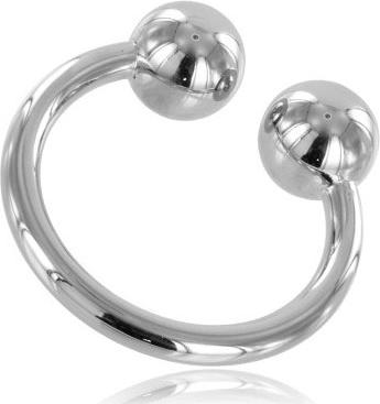 Actual product image Metal Hard Metalhard Cock And Glans Rings Steel (3.20 cm)