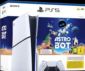 Produktbild Sony PlayStation 5 SLIM Disc Edition incl. Astro Bot Voucher White, 1TB, CFI-2016A