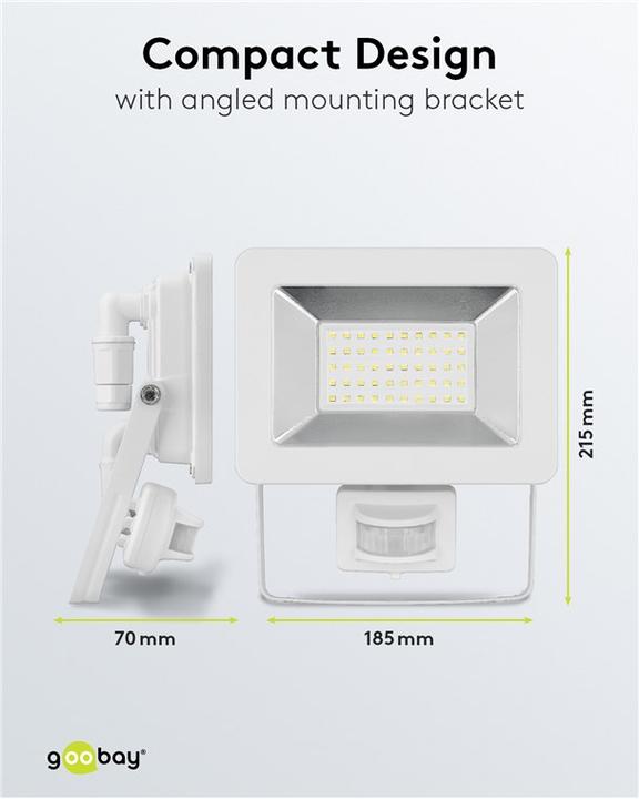 Image du produit Goobay Projecteur d'extérieur à LED (4260 lm, IP44)