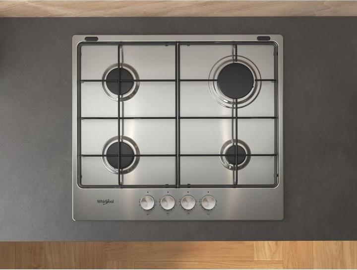 Actual product image Whirlpool TGML650IX gas hob