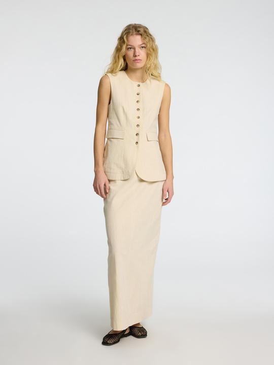 Actual product image Selected Femme Leinenmix Maxirock (36)