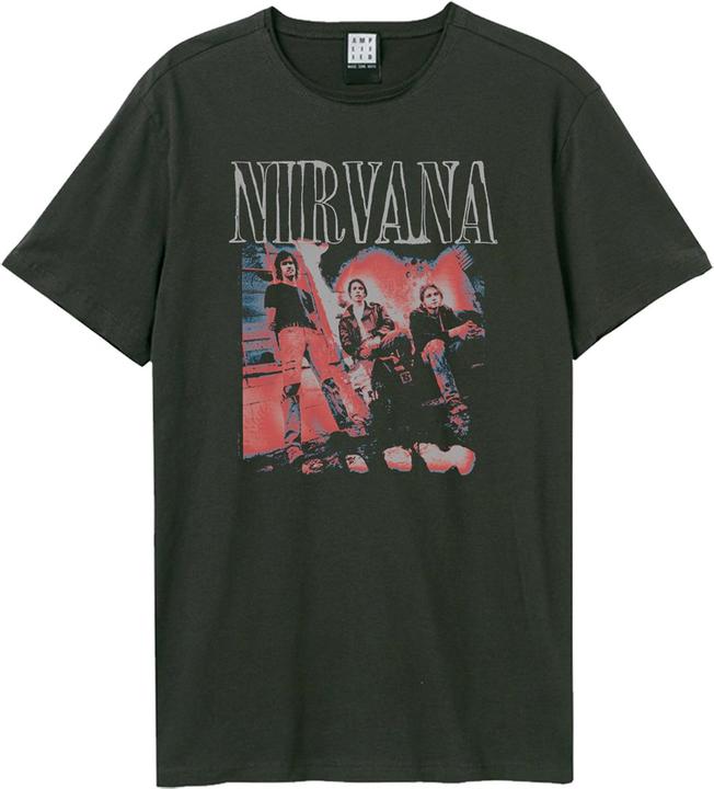Amplified Distressed Band Photo TShirt