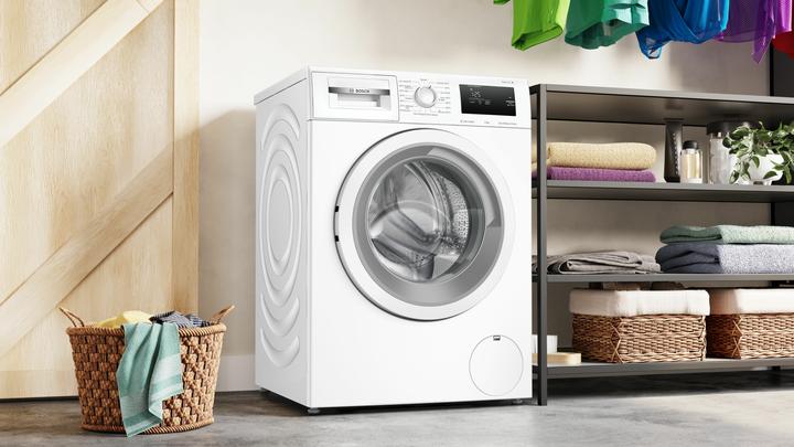 Produktbild Bosch Hausgeräte Bosch Serie 4 WAN24009II Frontlader-Waschmaschine 9 kg 1200 U/min Weiss (9 kg, Links)