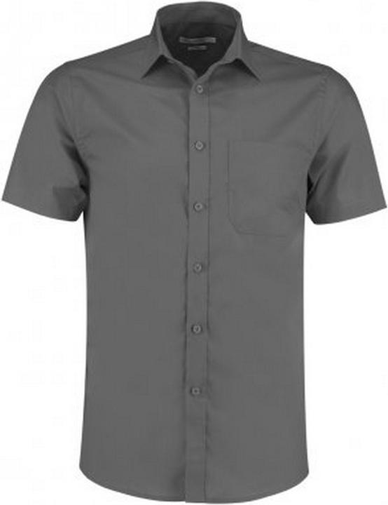 Produktbild Kustom Kit Kurzarm Tailored Poplin Hemd (16)